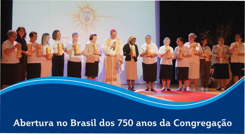 Abertura no Brasil dos 750 anos da Congregação