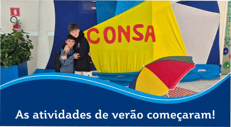 As atividades de verão começaram!
