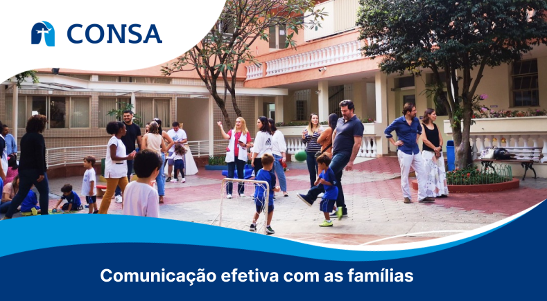 Comunicação efetiva com as famílias