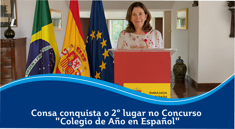 Consa conquista o 2º lugar no Concurso "Colegio de Año en Español"