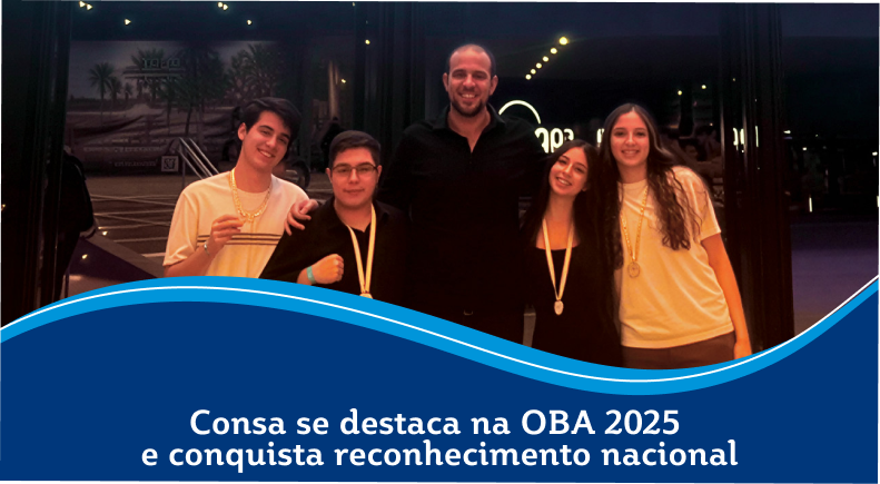 Consa se destaca na OBA 2025  e conquista reconhecimento nacional