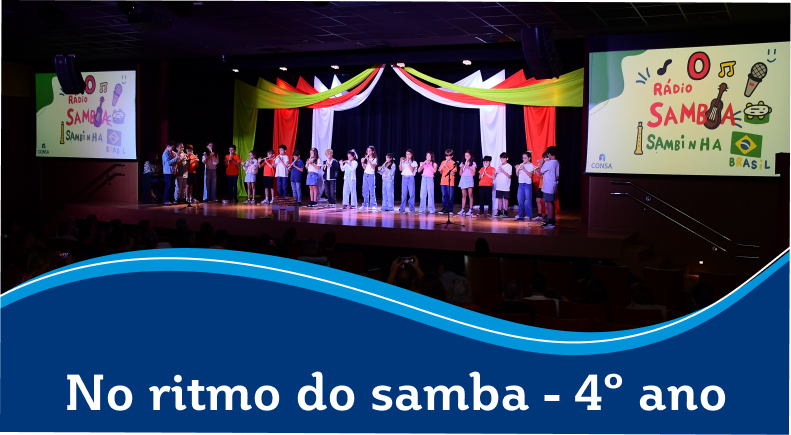 No ritmo do samba - 4º ano