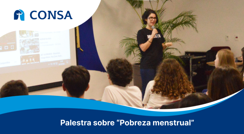 Palestras sobre "Pobreza menstrual"