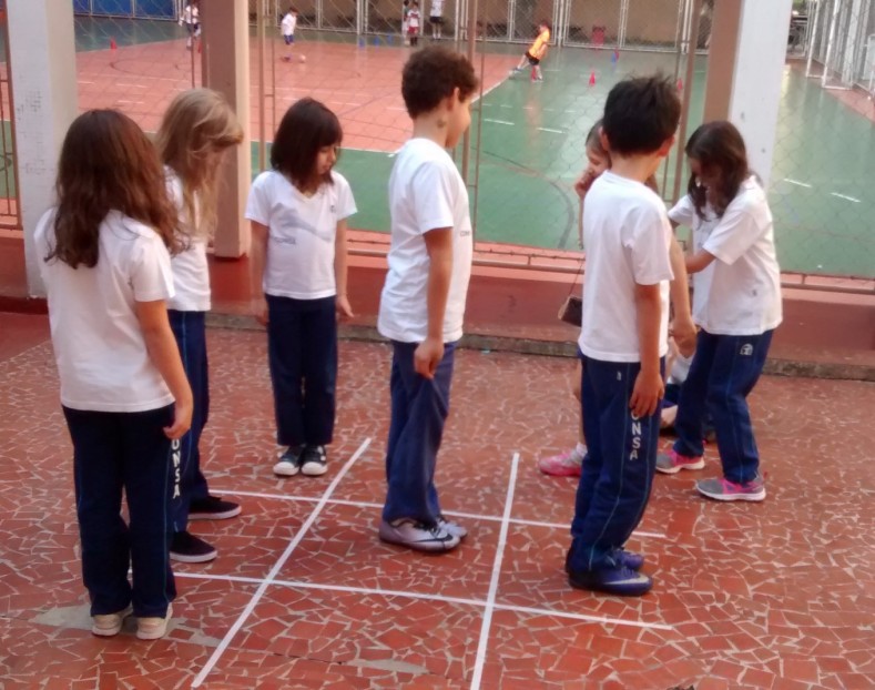 Jogo da velha com o 2º ano!