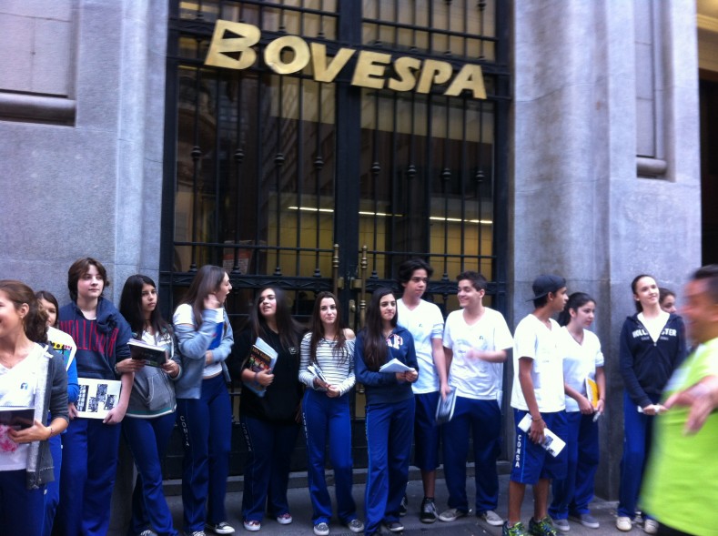 Visita a BM&amp;F BOVESPA