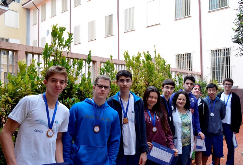 Estudantes do Consa são premiados em Olimpíada de Matemática