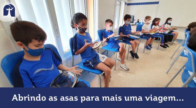 Abrindo as asas para mais uma viagem...