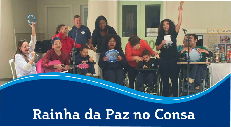 Rainha da Paz no Consa: Um encontro que transforma!