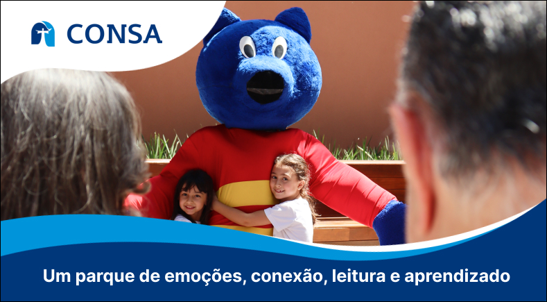 Um parque de emoções, conexão, leitura e aprendizado